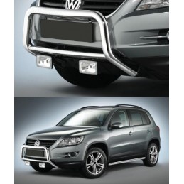 Defensa delantera inox VW Tiguan Homologada CEE