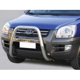 DEFENSA CENTRAL C LOG  INOX KIA SPORTAGE 2005