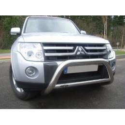 Delantera delantera inox  Mitsubishi Montero pajero V80 BK 2007 