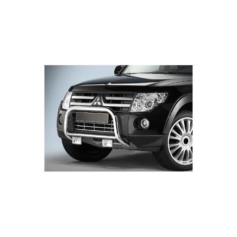 Delantera delantera inox  Mitsubishi Montero pajero V80 BK 2007 