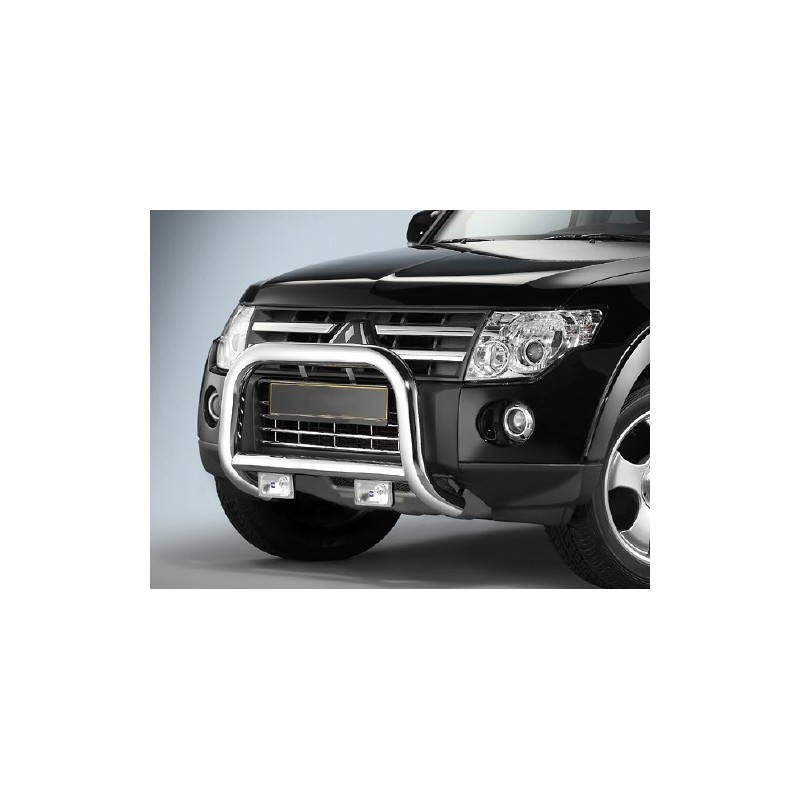 Delantera delantera inox  Mitsubishi Montero pajero V80 BK 2007 