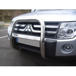 Big Bar inox 63 mm alta personalizada PAJERO  Bull Face