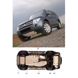 Protector c transfer Montero pajero V80 BK 2007   gasolin  autom