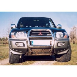Defensa delantera Big Bar diametro 76 inox  espejo   BULLFACE 