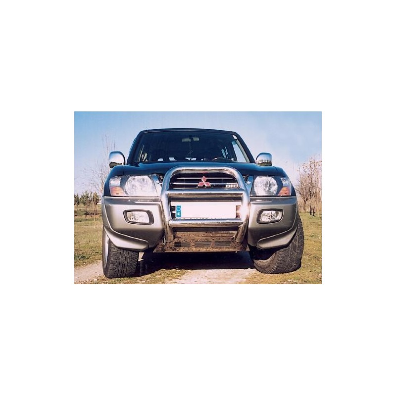 Defensa delantera Big Bar diametro 76 inox  espejo   BULLFACE 