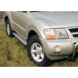 Conjunto faros empotrables en parachoques  Mitsubishi Montero  s