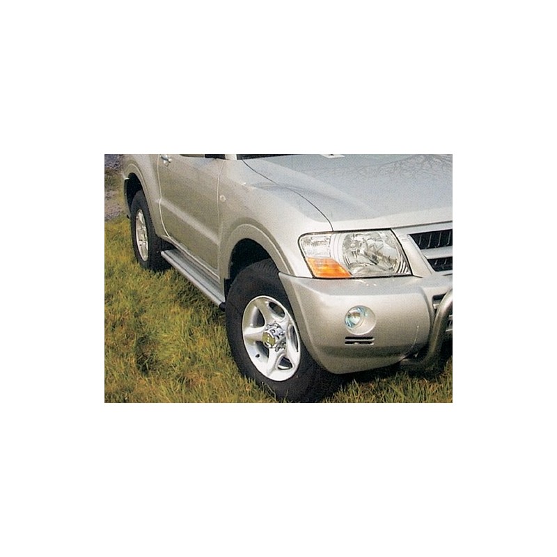 Conjunto faros empotrables en parachoques  Mitsubishi Montero  s