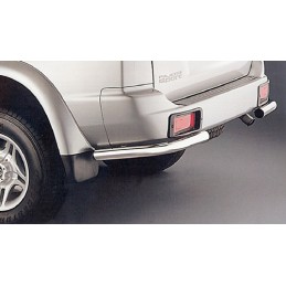 Protectores de parachoques traseros inox Pajero Sport   Serie C 