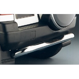 Parachoques trasero con estribo inox  lujo Mitsubishi Pajero I O