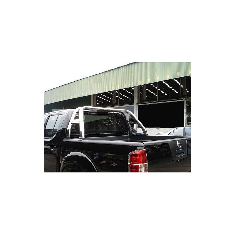 Roll Bar seccion oval inox doble con portafaros