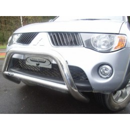 Defensa Big Bar inox 76 mm L 200 Triton 2006 Homologada