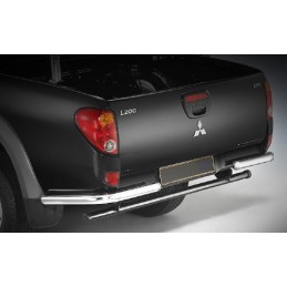 Protectores parachoques trasero inox C C L 200 04 2006  Triton