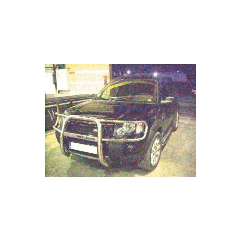 Defensa delantera integral inox personalizada FREELANDER 2004  gt 2