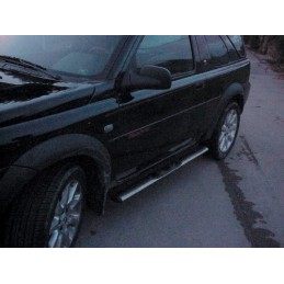Estribos laterales inox Ovales FREELANDER 2004  gt 2007  BULLFACE 