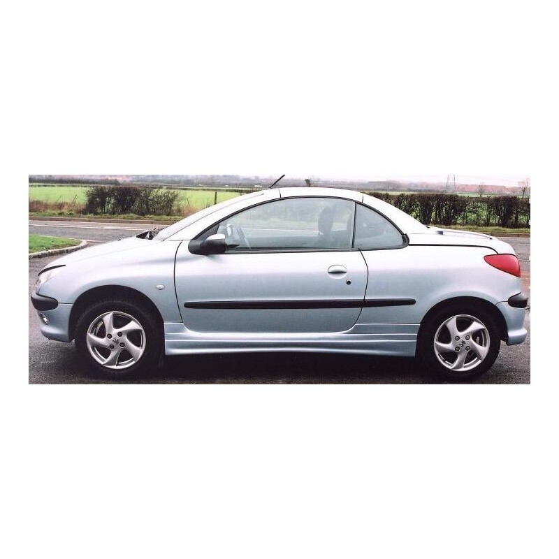 Faldones laterales Peugeot 206CC RGM mod Low