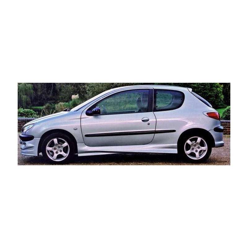 Faldones laterales Peugeot 206CC RGM 3p M Look