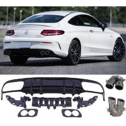 DIFUSOR TRASERO MERCEDES...