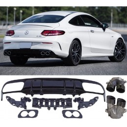 DIFUSOR TRASERO MERCEDES...