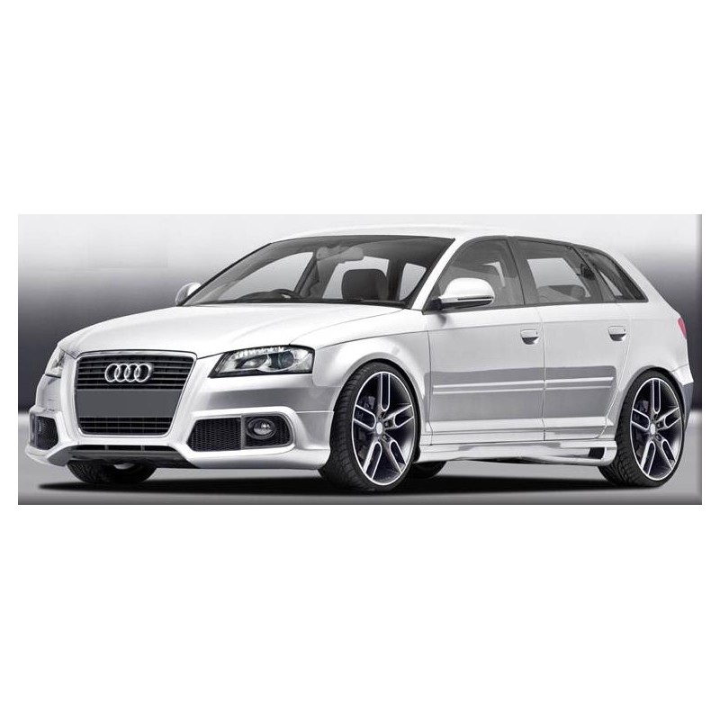 Faldones laterales Audi A3 8P Sportback 2009  mod Caractere