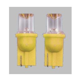 T10 luz de posicion LED   amarillo  2 piezas 