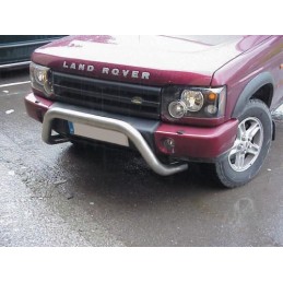 Defensa Big Bar inox  76 mm  modelo bajo Discovery 2003  BULLFAC
