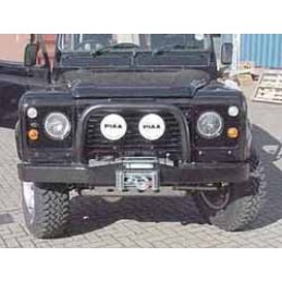 Soporte Cabrestante Land Rover Defender con parachoques incorpor