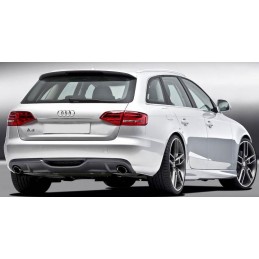 Anadido trasero Audi A4 B8 8K Avant S Line 2 salidas mod Caracte