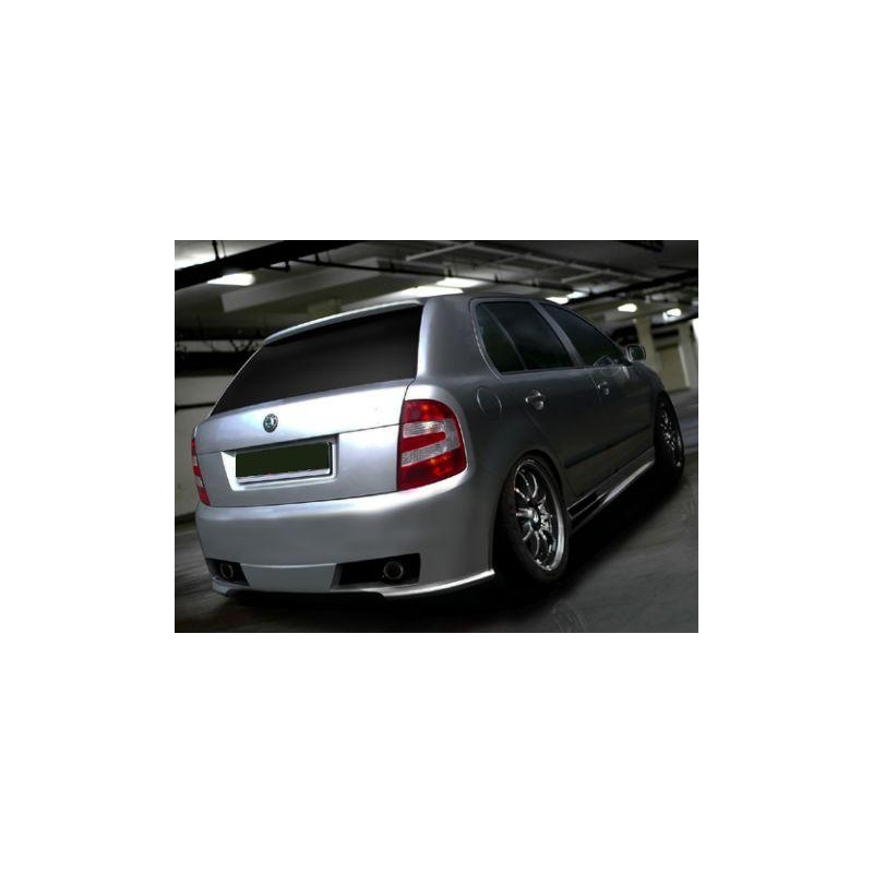 Parachoques trasero Skoda Fabia 00 07 mod Power