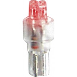 T5 iluminacion de instrumentos 2 LEDs 12 V 1 2W rojo 5 piezas 