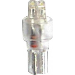 T5 iluminacion de instrumentos 2 LEDs 12 V 1 2W blanco 5 piezas 