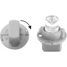 B8 5p iluminacion de instrumentos LED 12 V 2W   blanco 5 piezas 