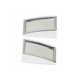 ESPEJO CROMADO MINI CONVEXO EXT  RECTANGULAR 2UDS