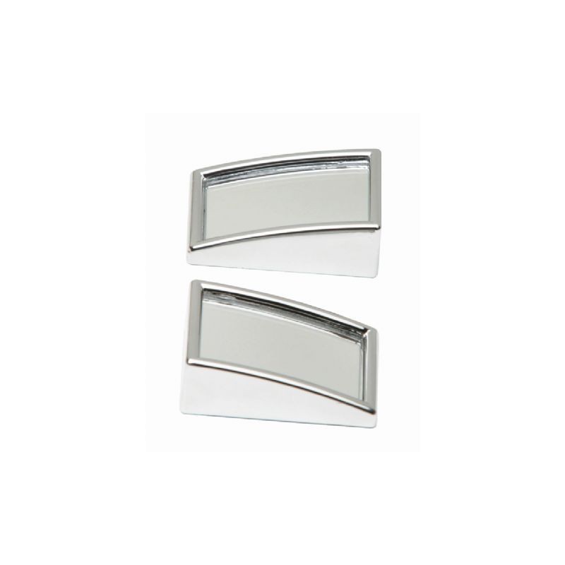 ESPEJO CROMADO MINI CONVEXO EXT  RECTANGULAR 2UDS