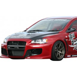 Bonnet Mitsubishi Lancer Evo X CZ4A   entrada de aire  de fibra 