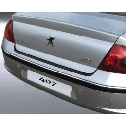 Protector de parachoques trasero ABS Peugeot 407 Sedan