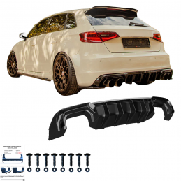 DIFUSOR TRASERO AUDI S3...