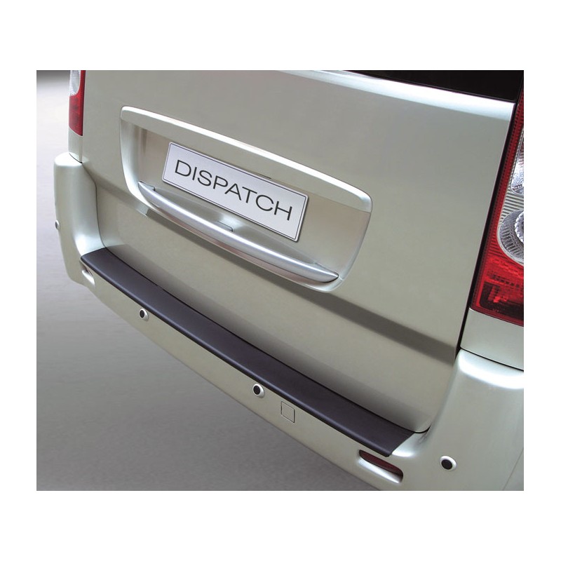 Protector de parachoques trasero ABS Citroen Jumpy hasta 2016
