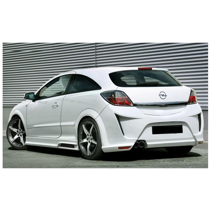 Parachoques trasero Opel AStra H GTC mod Virus