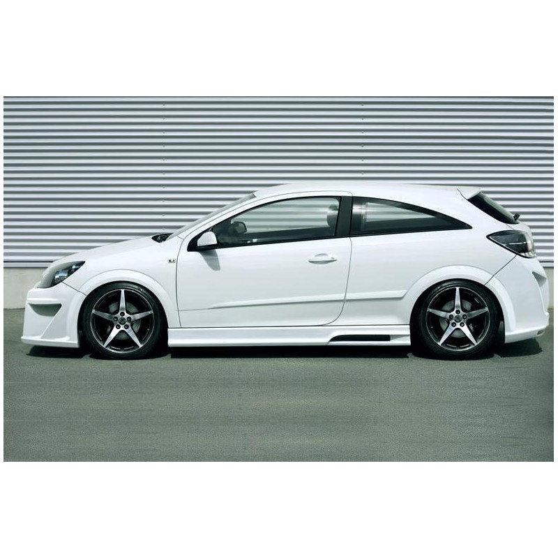Taloneras laterales Opel Astra H GTC mod Virus
