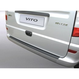 Protector de parachoques trasero ABS Mercedes Viano Vito 10 03 