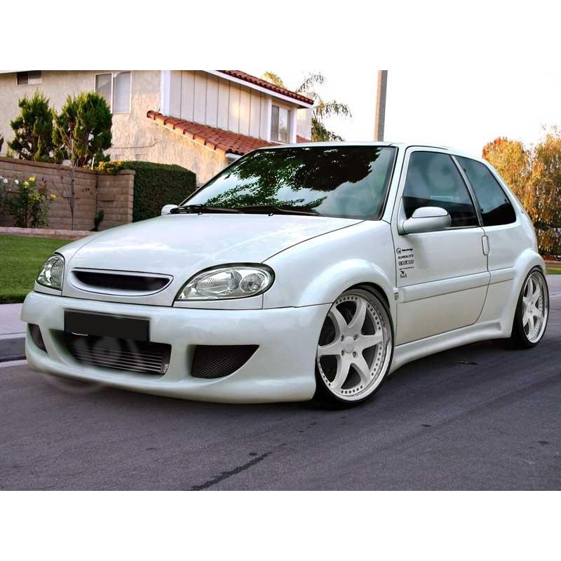 Pasos de rueda 4 piezas laterales Citroen Saxo II mod Warrior