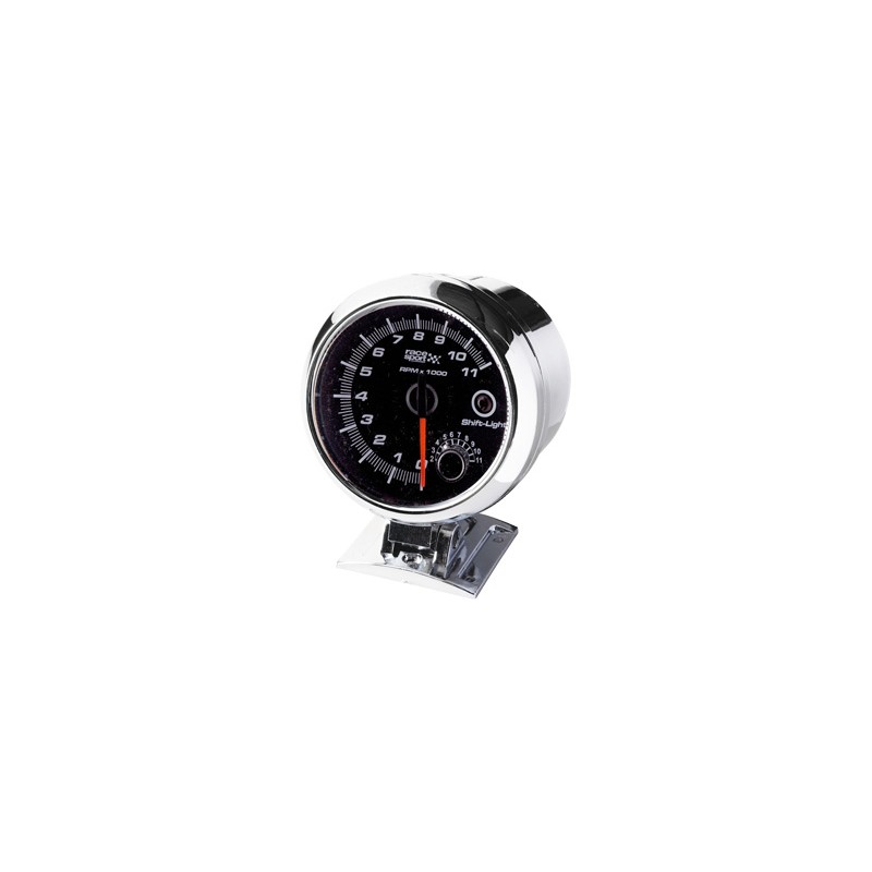 TACOMETRO NEGRO 270 ordm  quot R S  quot  C LUZ CAMBIO DIA 90MM  12V 