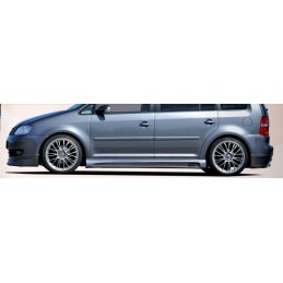 Faldones laterales Carbon look VW Touran 03  Rieger