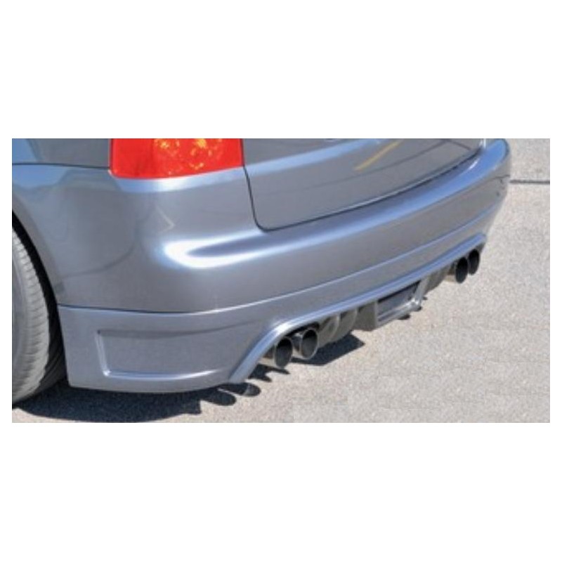 Anadido faldon trasero Carbon look VW Touran 03  Rieger