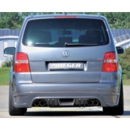 Anadido faldon trasero Carbon look VW Touran 03  Rieger
