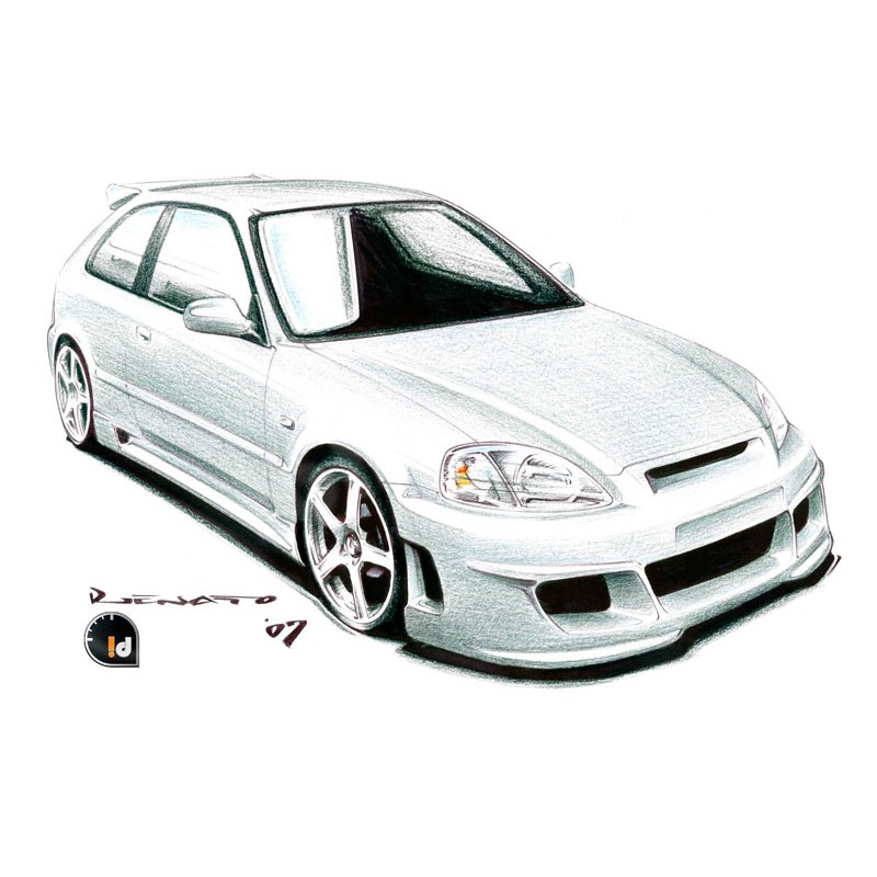 Taloneras laterales Civic 96/98 Eagle RXX