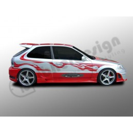 Faldones laterales Honda Civic 96/98 mod Eagle R1