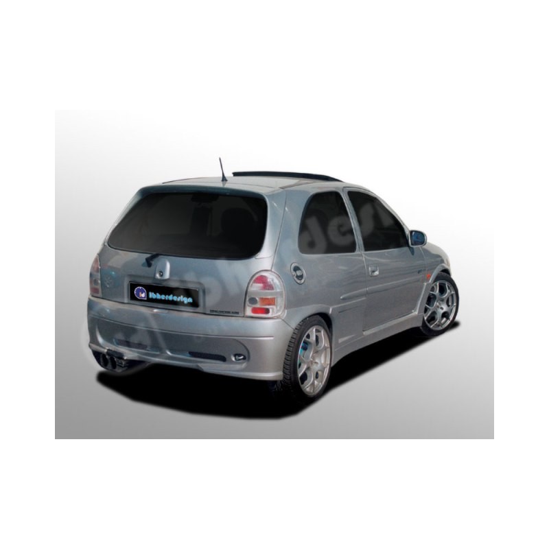 Parachoques tras Opel Corsa B mod Cambat