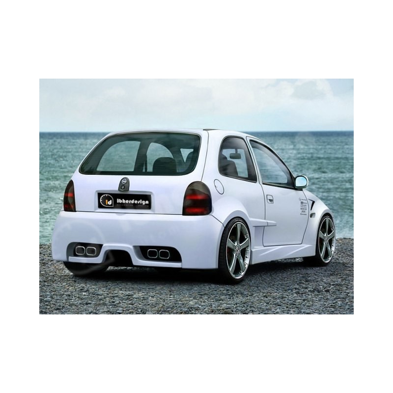 Parachoques tras Opel Corsa B mod Optima