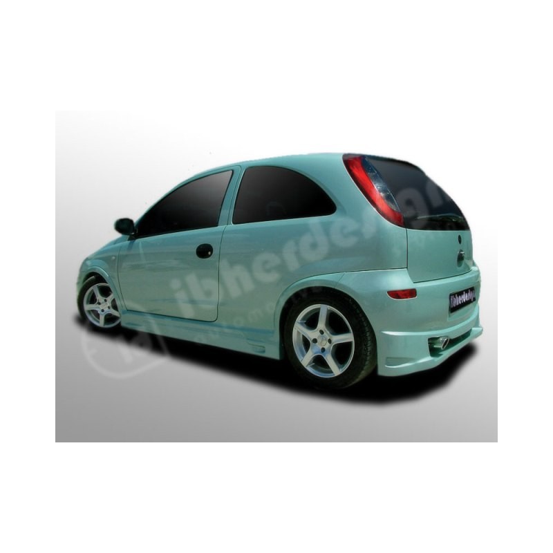 Taloneras laterales Opel Corsa C mod Raptor
